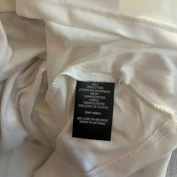 NWT Retro Chic Torrid Size 4 Gingham Midi Poplin Fit & Flare Dress Black White - Picture 11 of 12